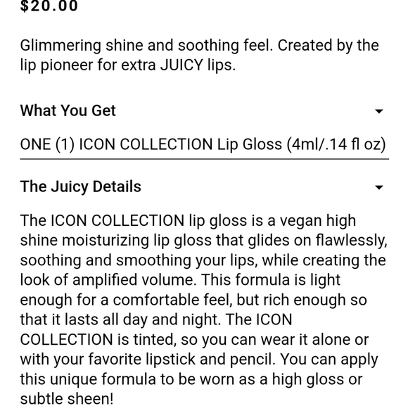 Rinna Beauty Guilty Pleasure Lip Gloss - Picture 4 of 5